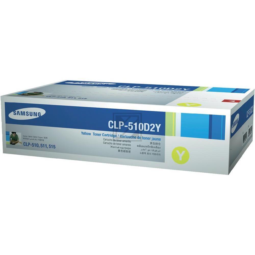 Samsung Toner-Kartusche gelb (CLP-510D2Y, 510)