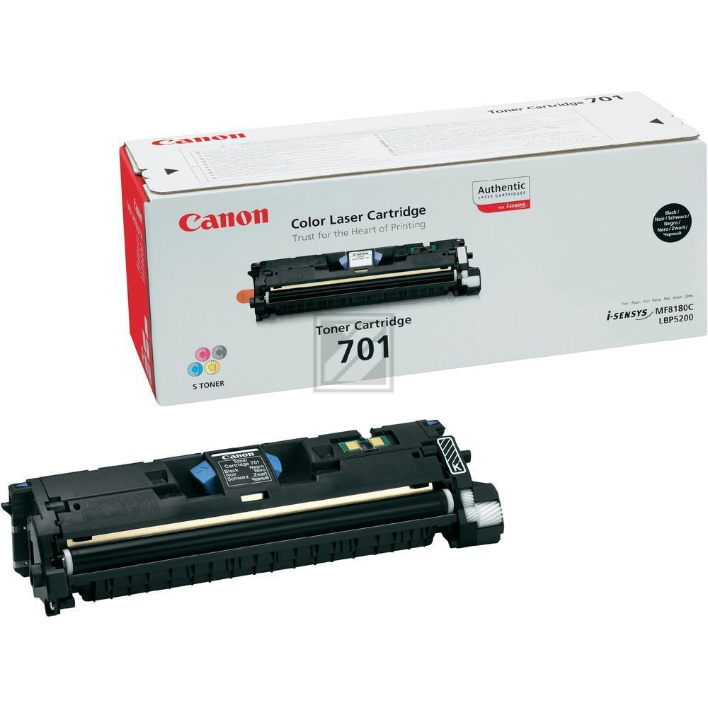 Canon Toner-Kit schwarz (9287A003AAW, CL-701BK)