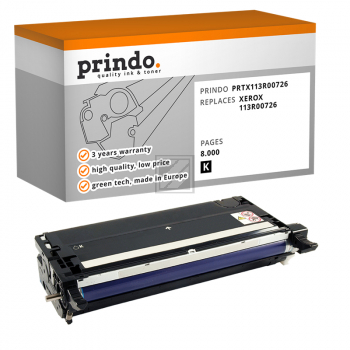 Prindo Toner-Kartusche schwarz HC (PRTX113R00726) ersetzt 113R00726