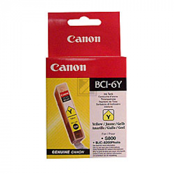 Canon Tintenpatrone gelb (4708A002AA, BCI-6Y)