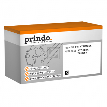 Prindo Toner-Kit schwarz (PRTKYTK825K) ersetzt TK-825K