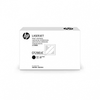 HP Toner-Kartusche Contract (nur für Vertragskunden) schwarz HC (CF280JC, 80J)