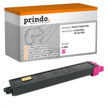 Prindo Toner-Kit magenta (PRTKYTK8315M) ersetzt TK-8315M