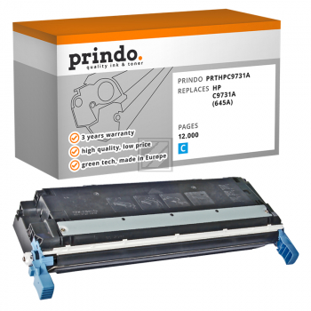 Prindo Toner-Kartusche cyan (PRTHPC9731A) ersetzt 645A