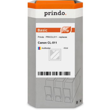 Prindo Tintendruckkopf (Basic) cyan/gelb/magenta (PRICCL511) ersetzt CL-511
