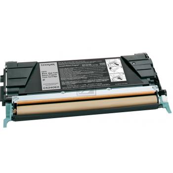 Lexmark Toner-Kartusche Prebate schwarz HC (C5240KH)