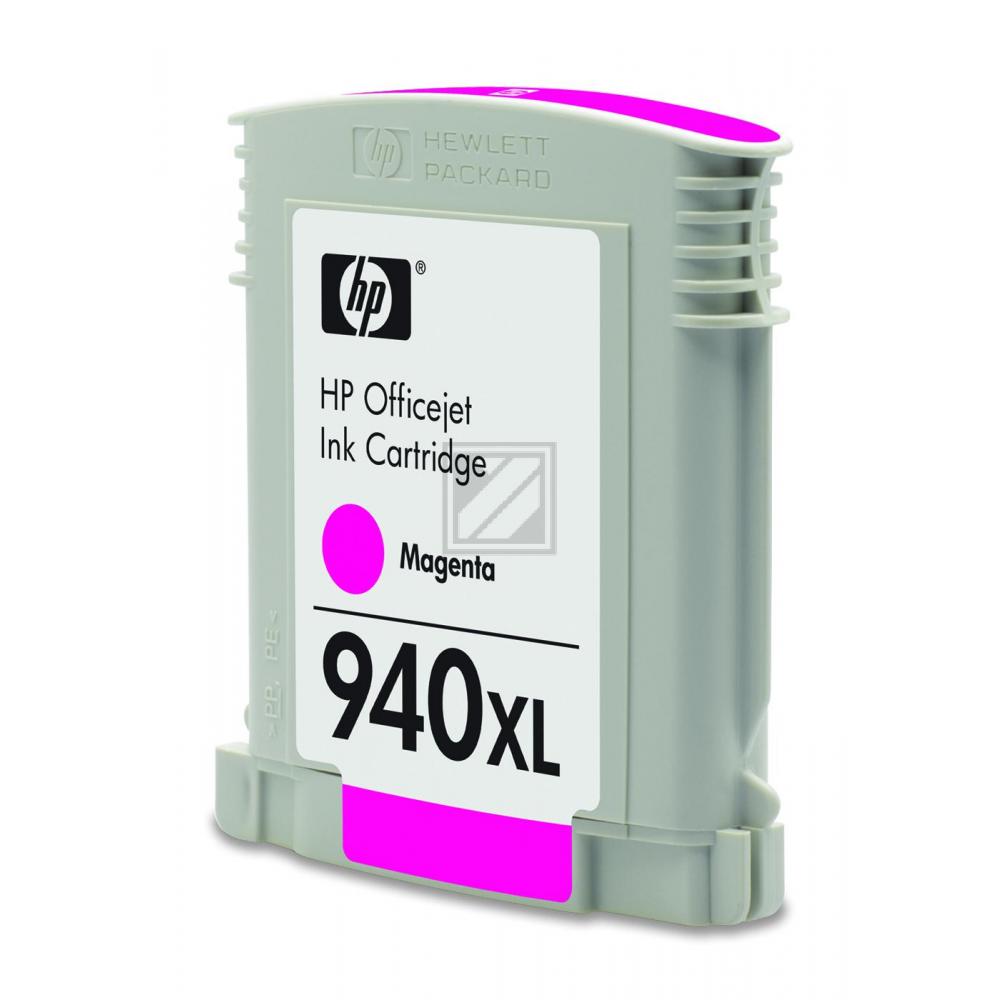 HP Tintenpatrone magenta HC (C4908AE#301, 940XL)