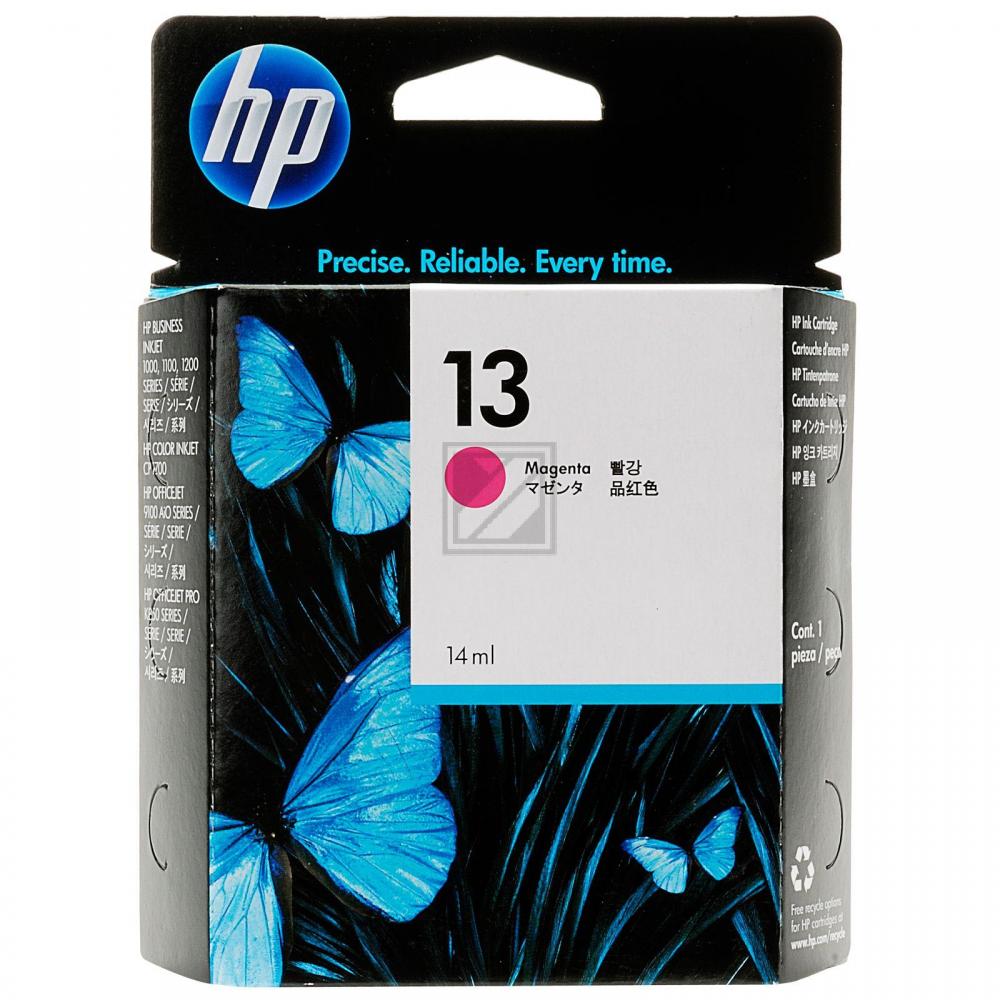 HP Tintenpatrone magenta (C4816AE, 13)