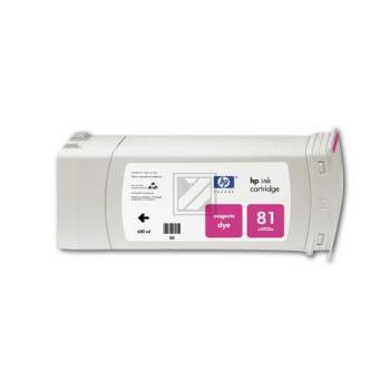 HP Tintenpatrone magenta (C4932A, 81)