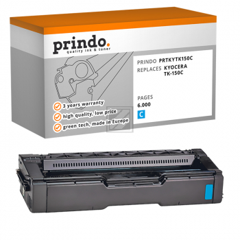 Prindo Toner-Kit cyan (PRTKYTK150C) ersetzt TK-150C