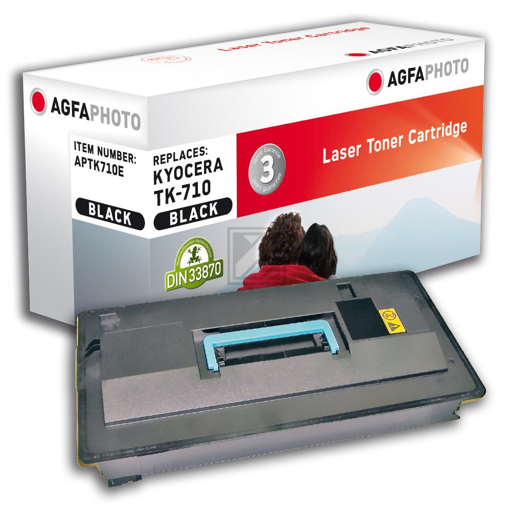 Agfaphoto Toner-Kit schwarz (APTK710E) ersetzt TK-710