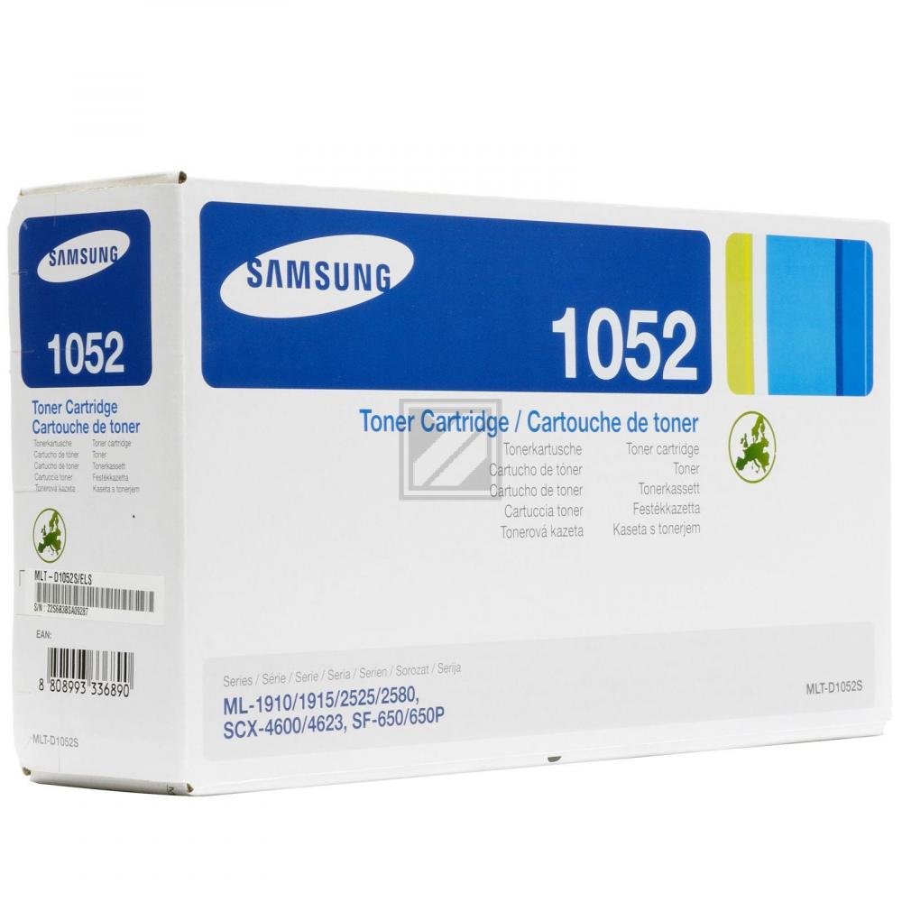 Samsung Toner-Kartusche schwarz (MLT-D1052S/SEE, 1052)