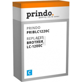 Prindo Tintenpatrone (Basic) cyan (PRIBLC1220C) ersetzt LC-1220C