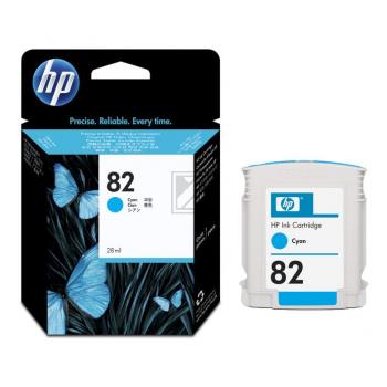 HP Tintenpatrone cyan (CH566A, 82)