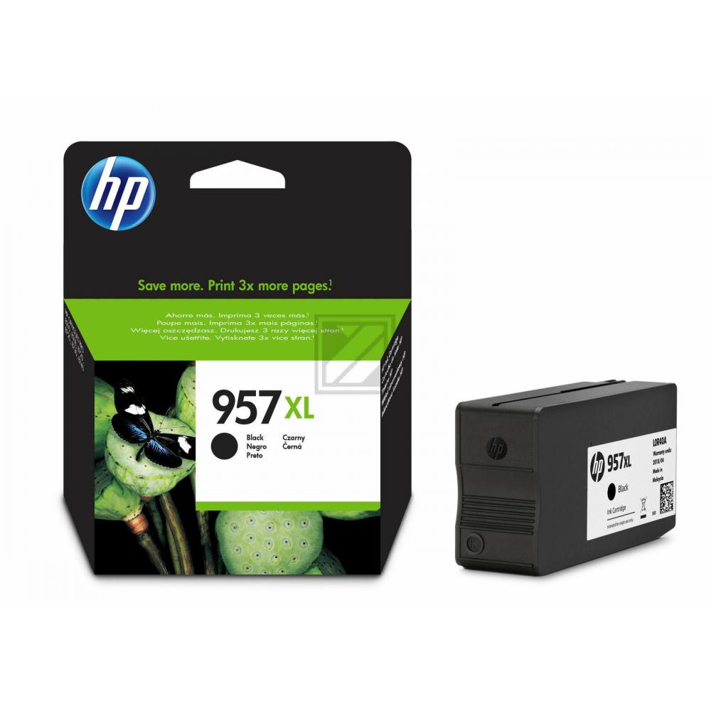 HP Tintenpatrone schwarz HC plus (L0R40AE#BGY, 957XL)