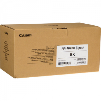 Canon Tintenpatrone schwarz HC (9821B001, PFI-707BK)