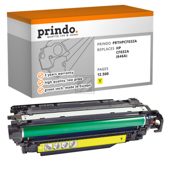 Prindo Toner-Kartusche gelb (PRTHPCF032A) ersetzt 646A