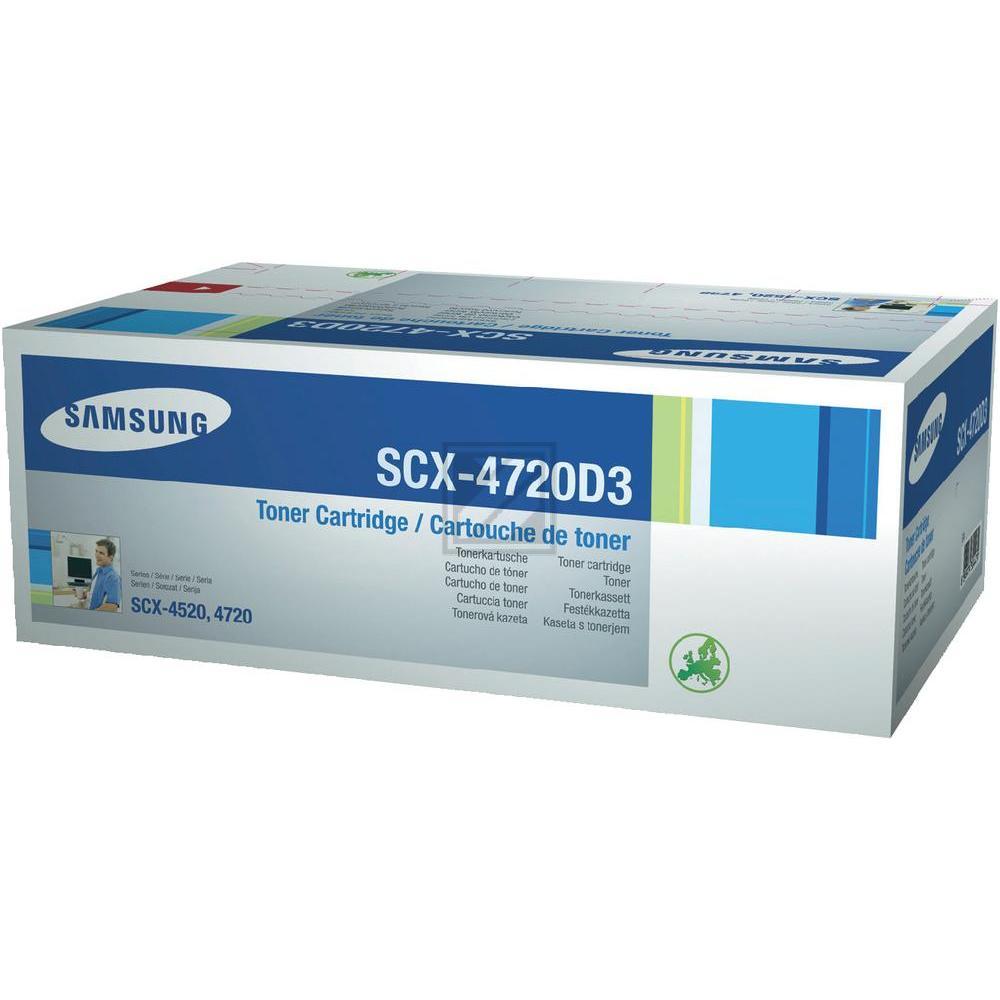 Samsung Toner-Kartusche schwarz (SCX-4720D3, 4720D3)