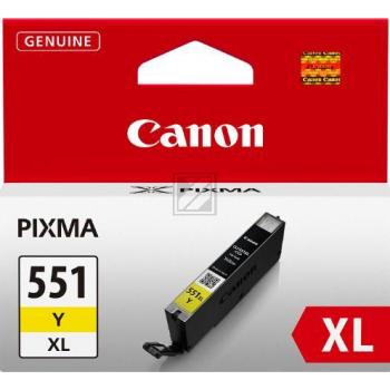 Canon Tintenpatrone gelb HC (6446B004, CLI-551YXL)