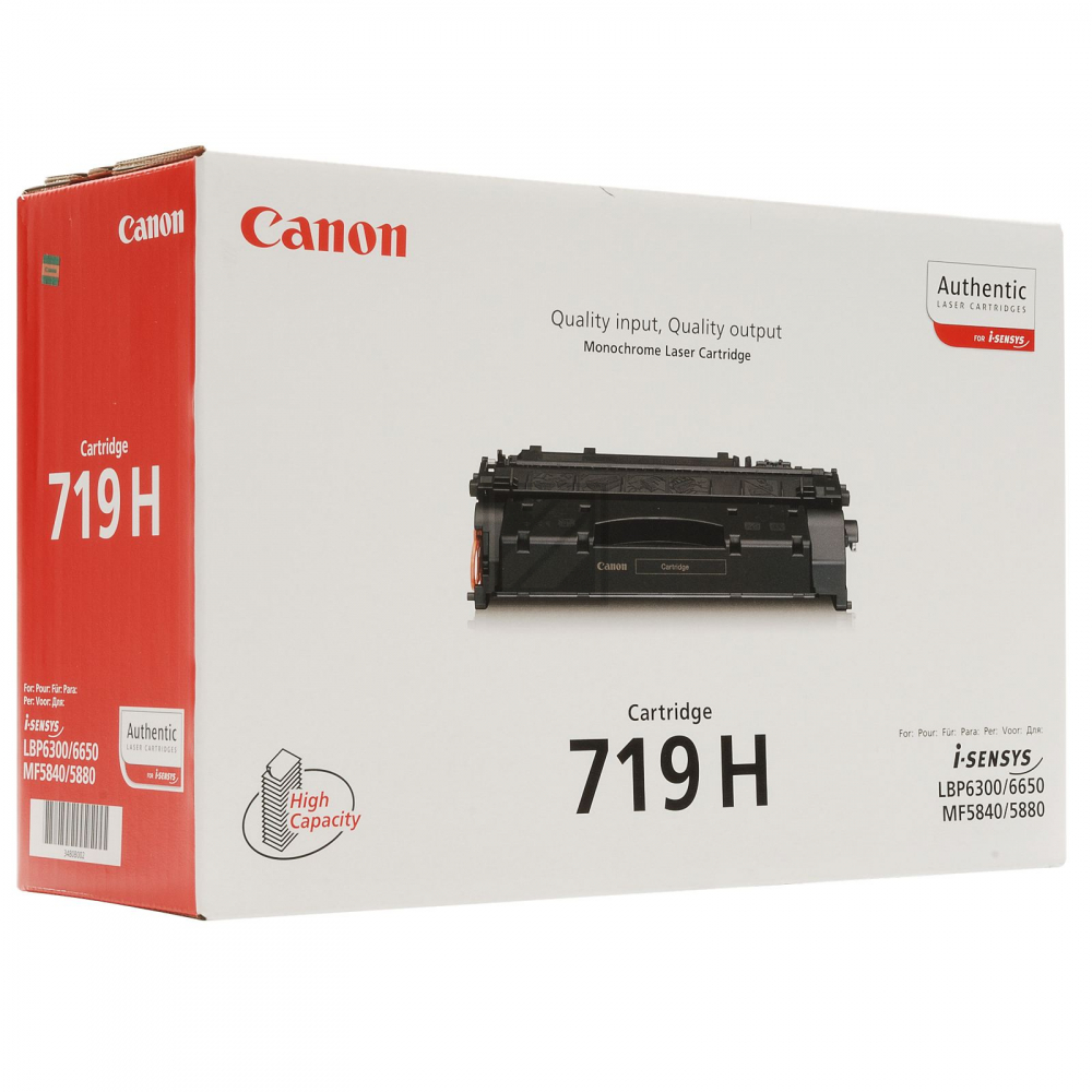 Canon Toner-Kartusche schwarz HC (3480B001AA, 119II)