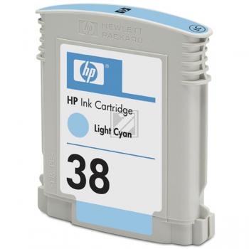 HP Tintenpatrone cyan light (C9418A, 38)