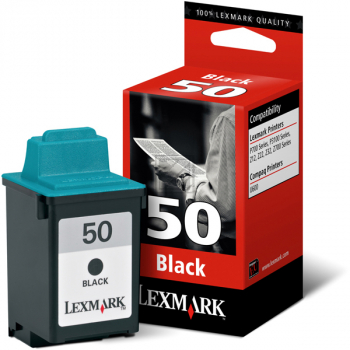 Lexmark Tintendruckkopf schwarz HC (17G0050BR, 50)