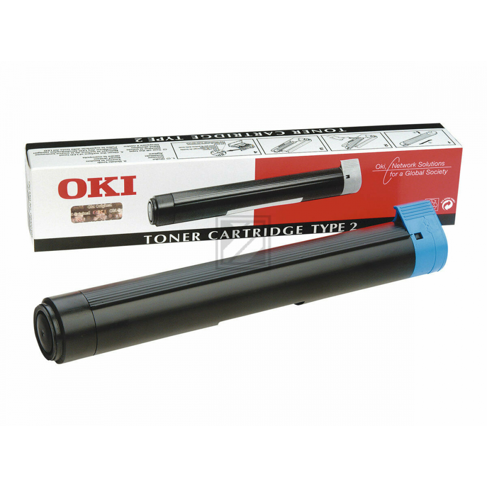 OKI Toner-Kit schwarz (09002395, TYPE-2)