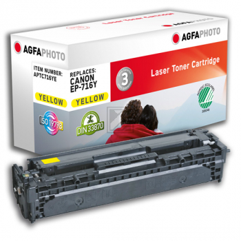 Agfaphoto Toner-Kartusche gelb (APTC716YE) ersetzt 716