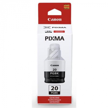 Canon Tintennachfüllfläschchen schwarz (3383C001AA, 20PGBK)