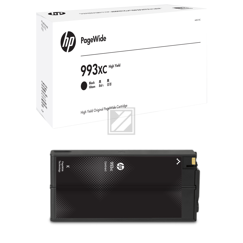 HP Tintenpatrone Contract (nur für Vertragskunden) schwarz HC (M0K31XC, 993XC)