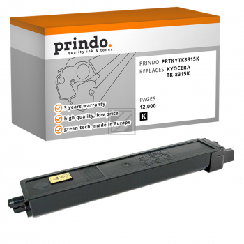 Prindo Toner-Kit schwarz (PRTKYTK8315K) ersetzt TK-8315K