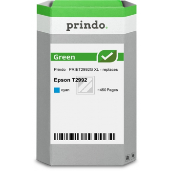 Prindo Tintenpatrone (Green) cyan HC (PRIET2992G) ersetzt T2992
