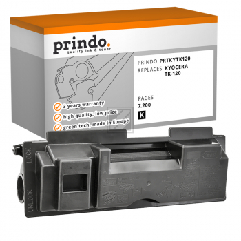 Prindo Toner-Kit schwarz (PRTKYTK120) ersetzt TK-120