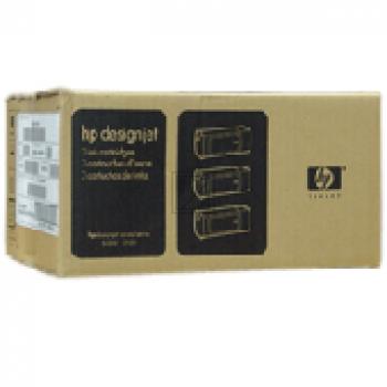 HP Tintenpatrone UV-Tintensystem 3 x schwarz (C5072A, 83)