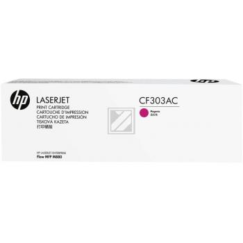 HP Toner-Kit Contract (nur für Vertragskunden) magenta (CF303AH, 827AH)