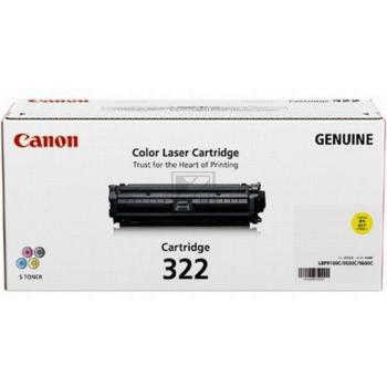 Canon Toner-Kartusche gelb (2646B001, 322Y, CRG-322Y)