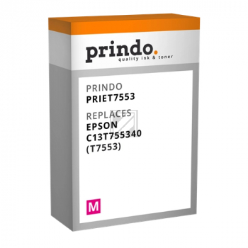 Prindo Tintenpatrone magenta HC (PRIET7553) ersetzt T7553
