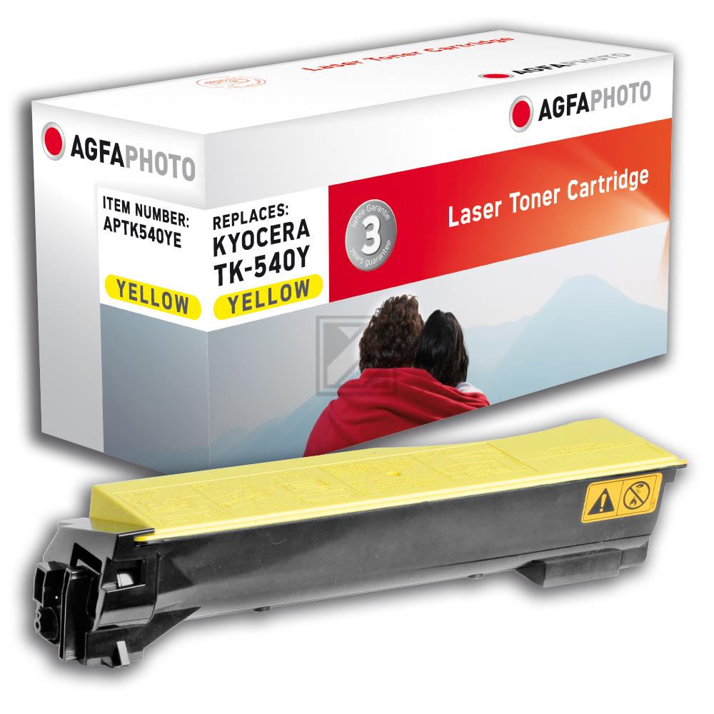 Agfaphoto Toner-Kit gelb (APTK540YE) ersetzt TK-540Y