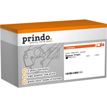 Prindo Tintenpatrone schwarz HC plus + (PRIET7441) ersetzt T7441