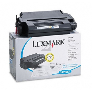 Lexmark Toner-Kartusche schwarz HC (140109X) ersetzt 09X