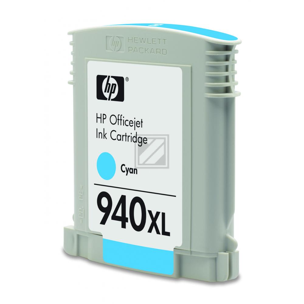 HP Tintenpatrone cyan HC (C4907AE, 940XL)