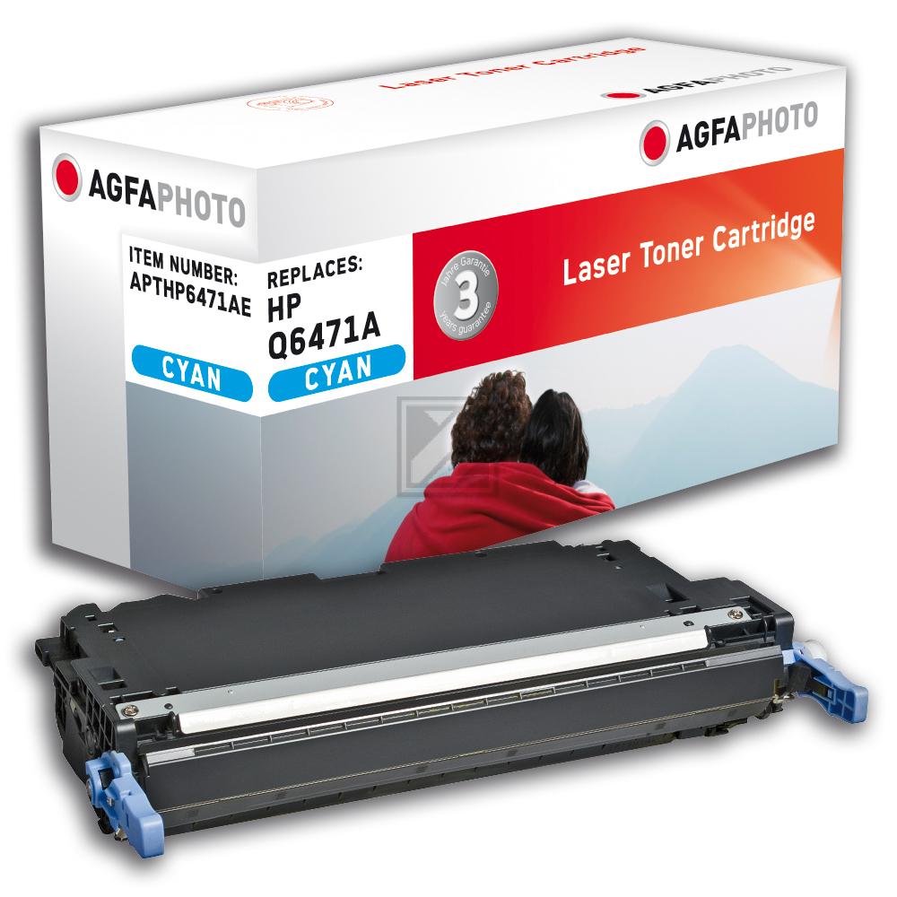 Agfaphoto Toner-Kartusche cyan (APTHP6471AE) ersetzt 502A