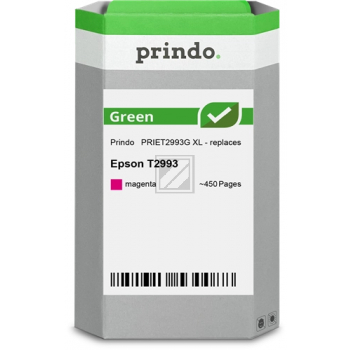 Prindo Tintenpatrone (Green) magenta HC (PRIET2993G) ersetzt T2993