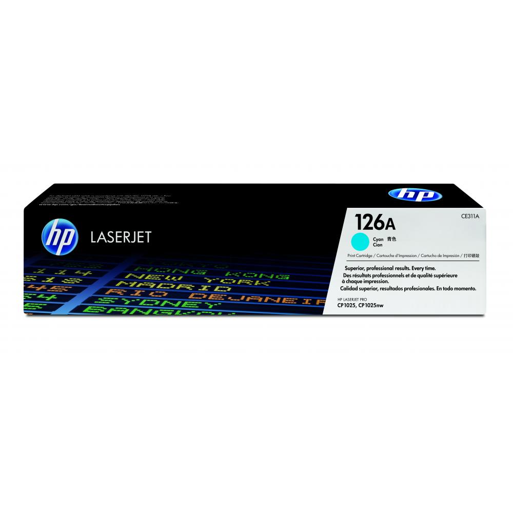 HP Toner-Kartusche cyan (CE311A, 126A)