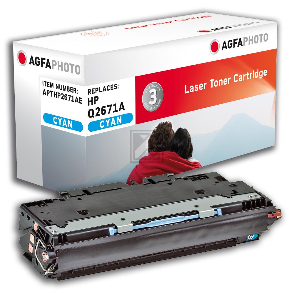 Agfaphoto Toner-Kartusche cyan (APTHP2671AE) ersetzt 309A