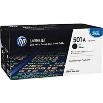 HP Toner-Kartusche 2 x schwarz (Q6470AD, 501AD)