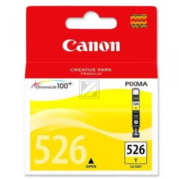 Canon Tintenpatrone gelb (4543B001AA, CLI-526Y)