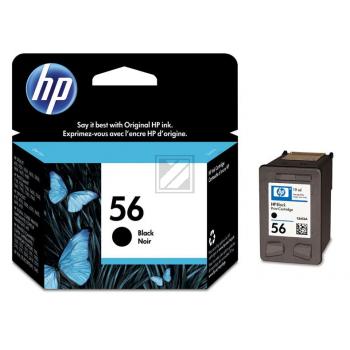 HP Tintendruckkopf schwarz HC (C6656AE#BA5, 56)