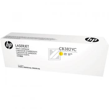 HP Toner-Kit Contract (nur für Vertragskunden) gelb (CB382YC, 824AC)