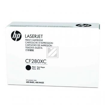 HP Toner-Kartusche Contract (nur für Vertragskunden) schwarz (CF280XC, 80AC)